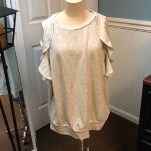 Beautiful maternity sweatshirt in heather grey